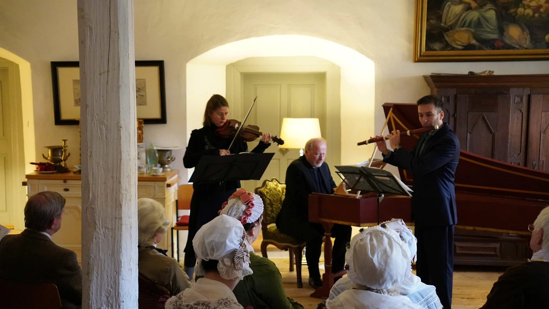 Earth&Rose Barocktrio im Konzert