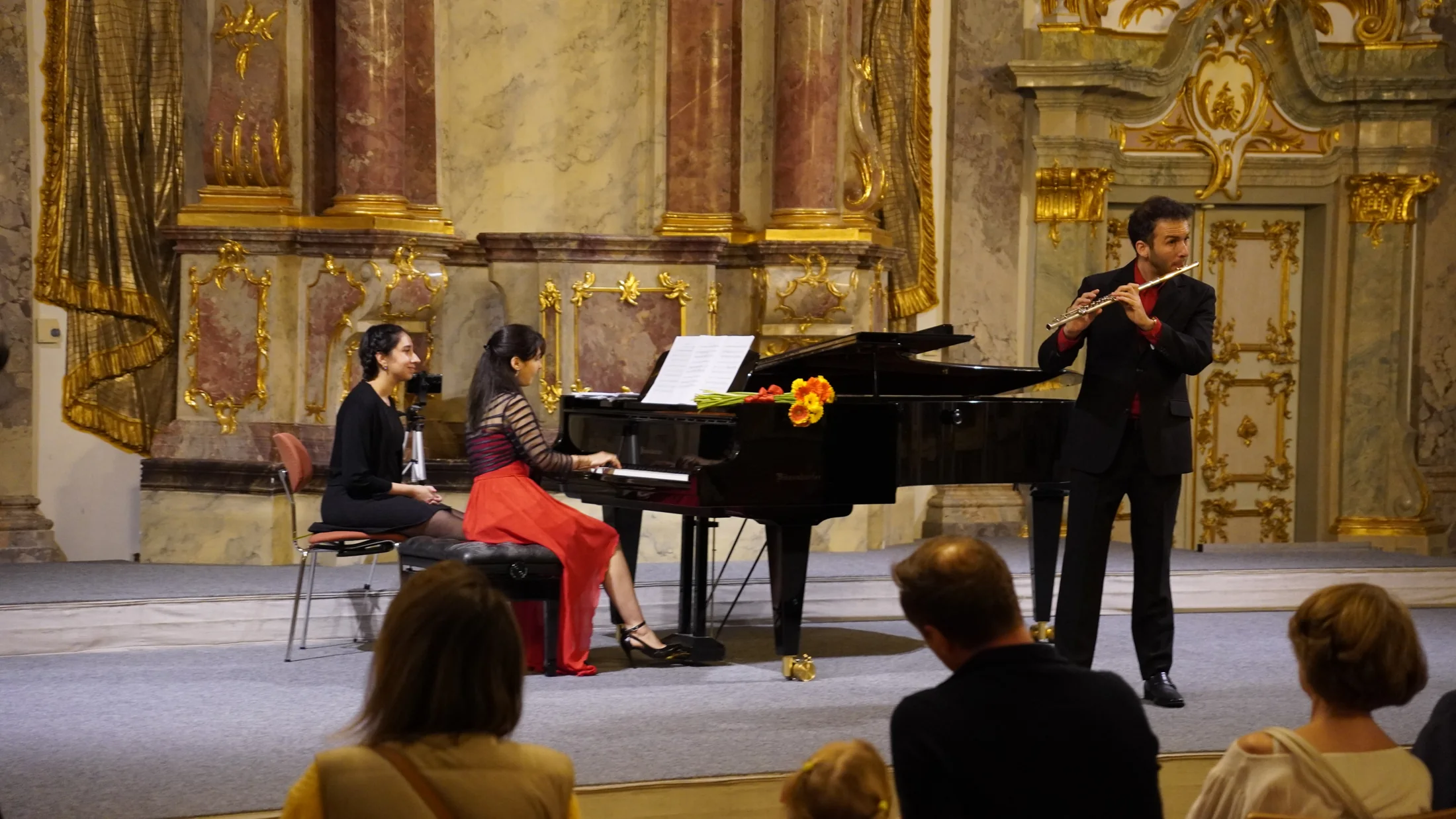 Flöte und Klavier im Goldenen Saal