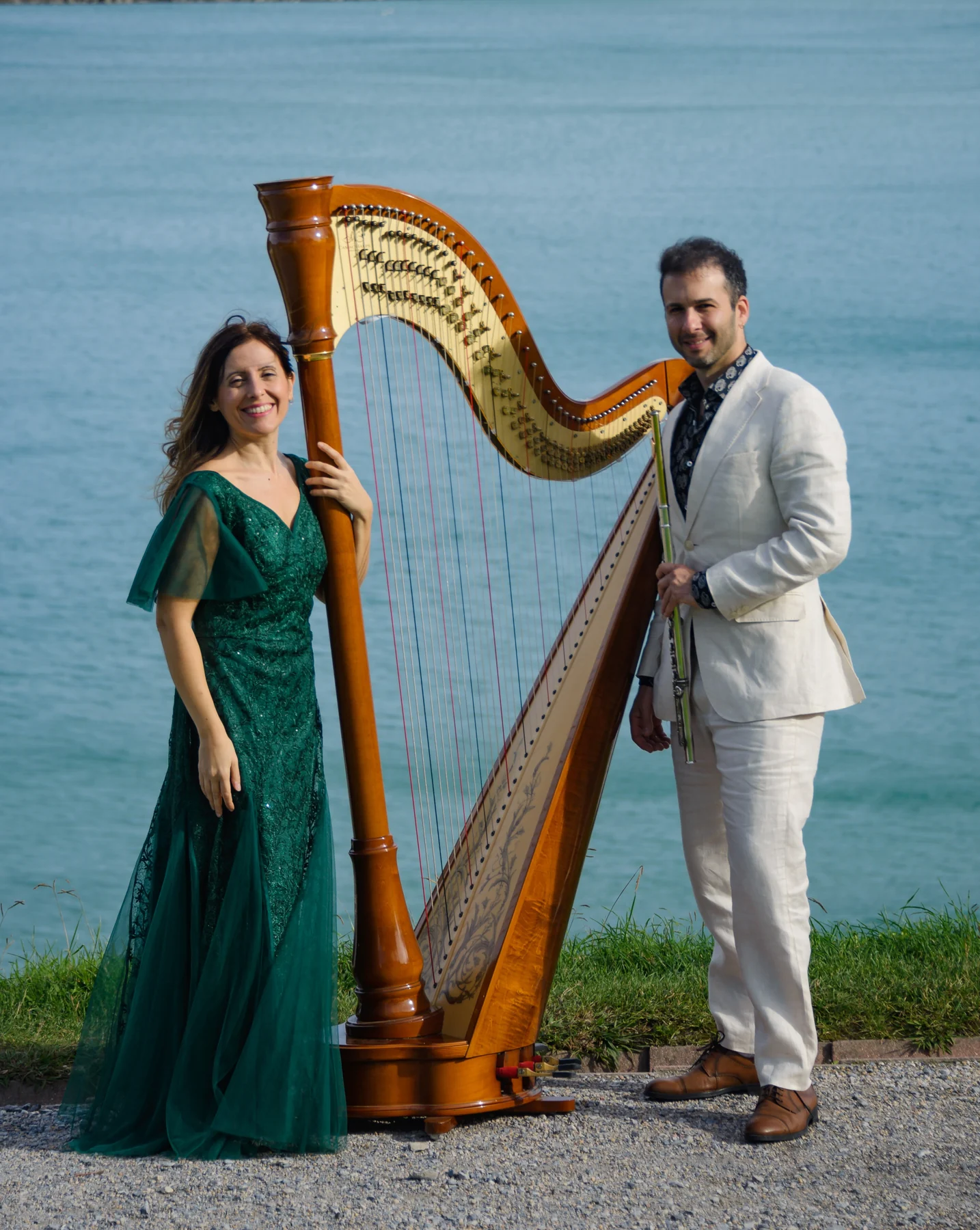 Ozeano Bat – Flöte · Harfe
