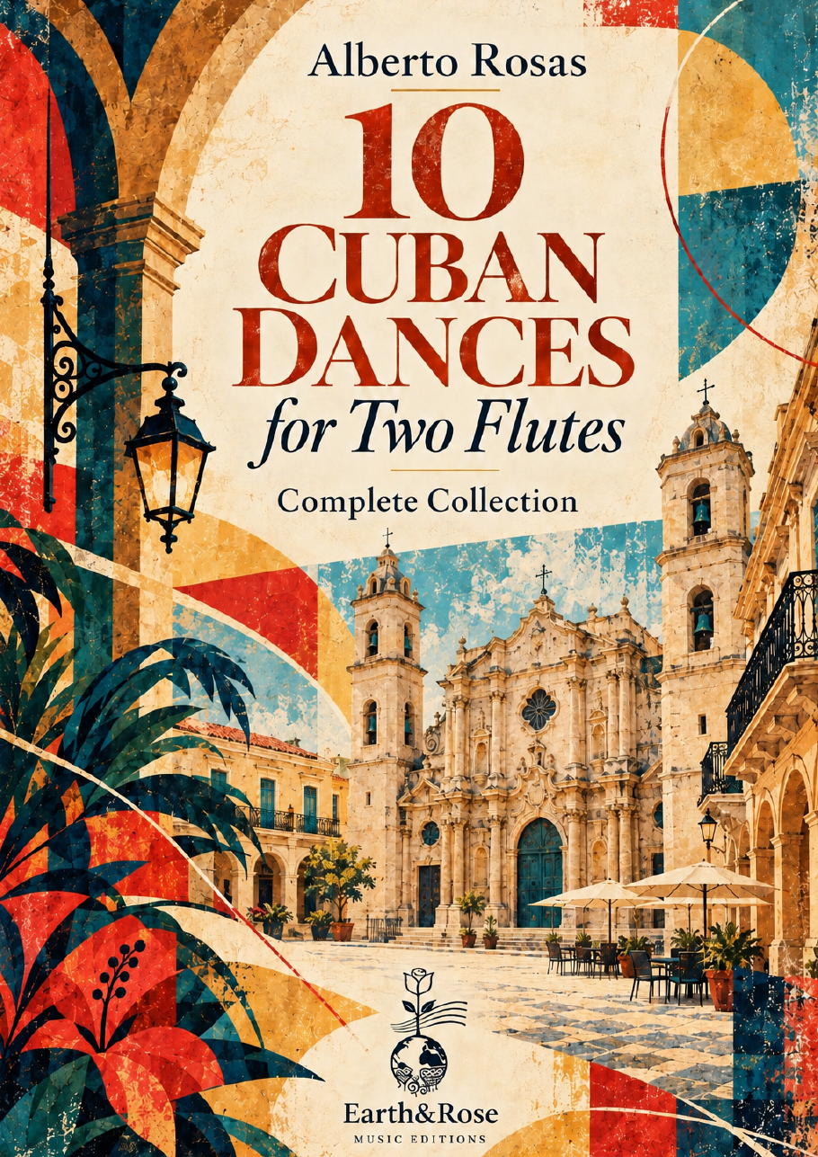 10 Cuban Dances – Complete Collection — Zwei Querflöten